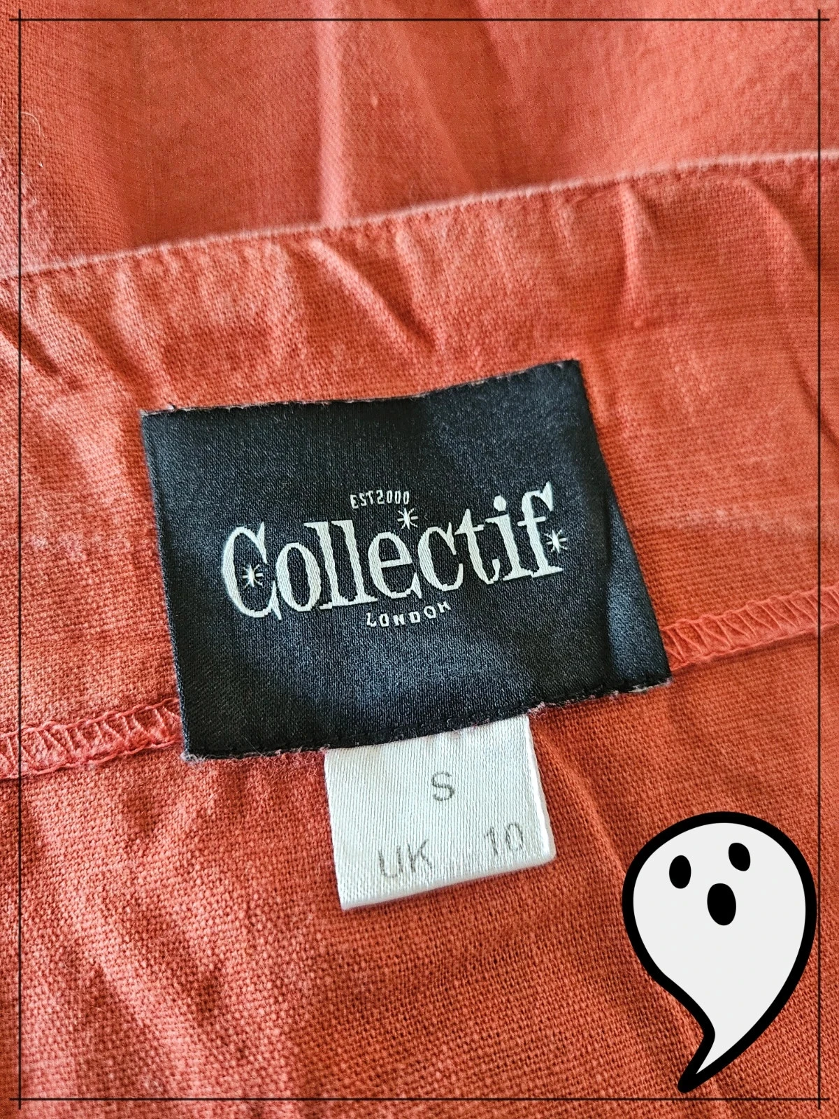 roupa Collectif Vintage pin up retrô rockabilly laranja – photo 6